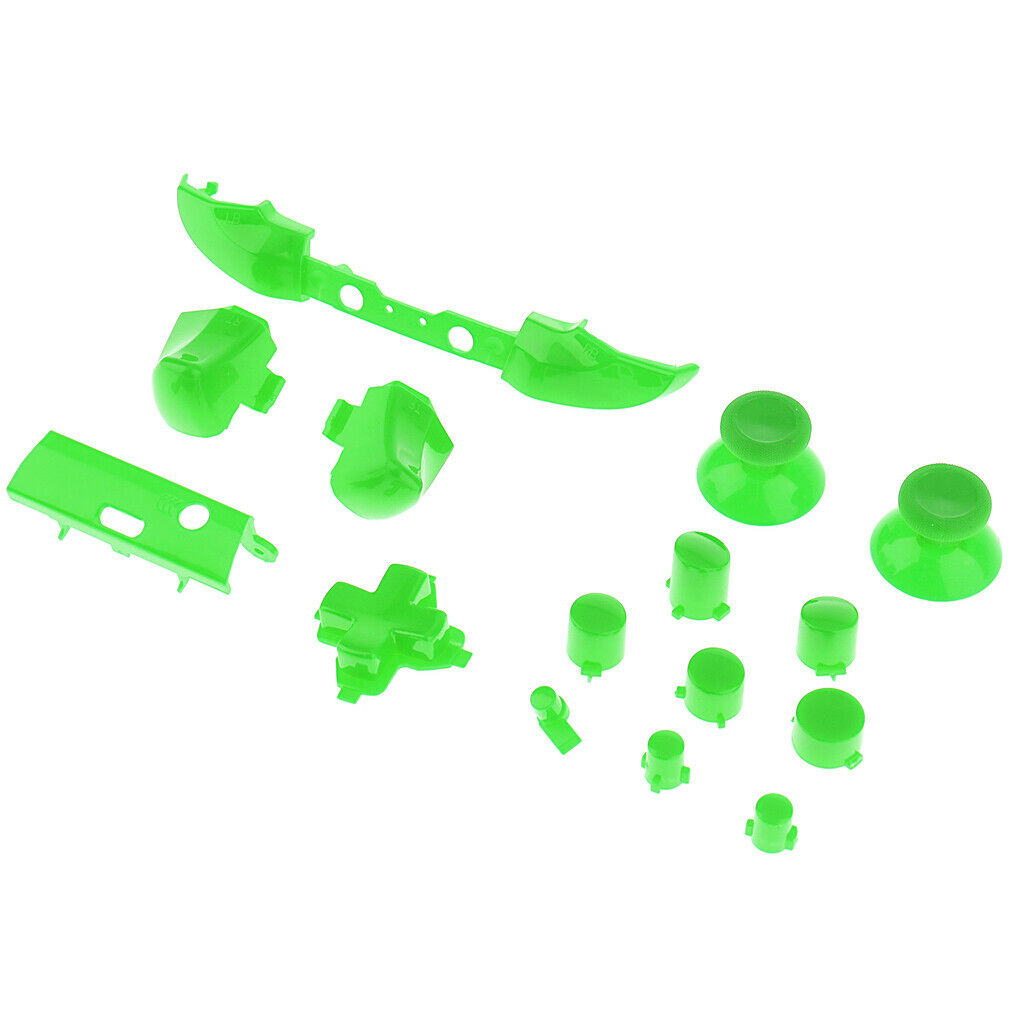 Bumpers LB RB LT RT Full Button Set Mod Kits For Xbox   S Controller Green
