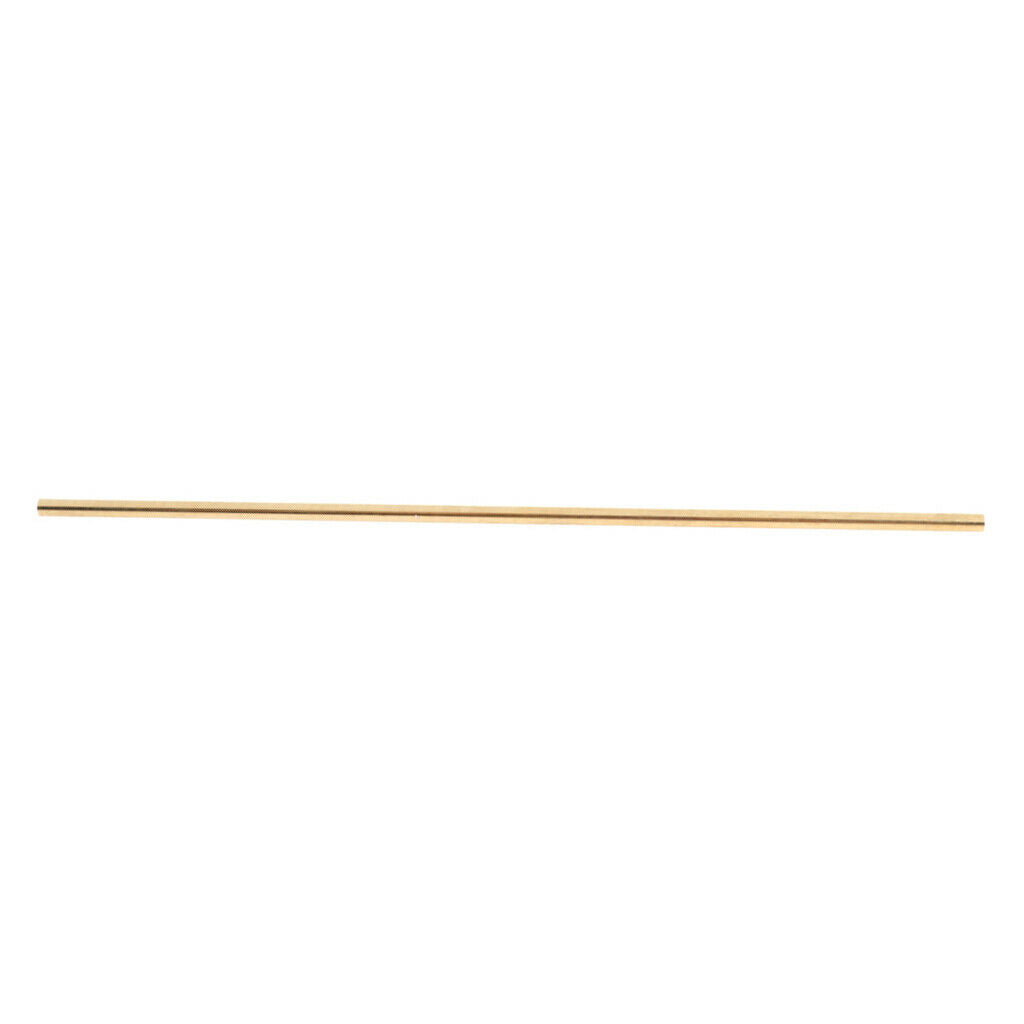 10inch/25cm Brass Round Bar Rod - Diameter 6mm&4mm, Abrasion-Resistant, Pack of