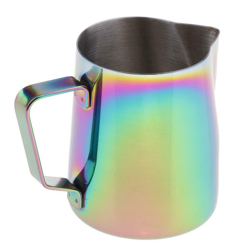 Stainless Steel Milk Moka Frothing Art Craft Jug Mug Cup 350ML Coffee Maker