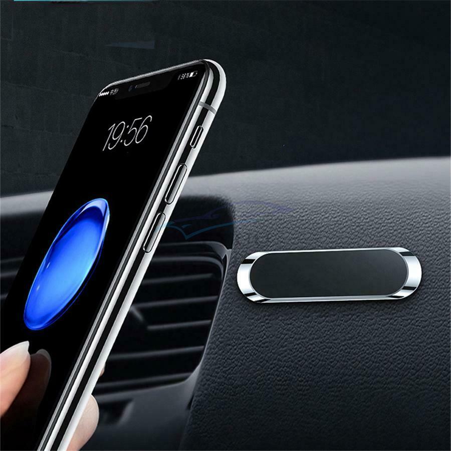 1×Universal Strip Shape Magnetic Adsorption Phone Holder Stand For Desk Home Car