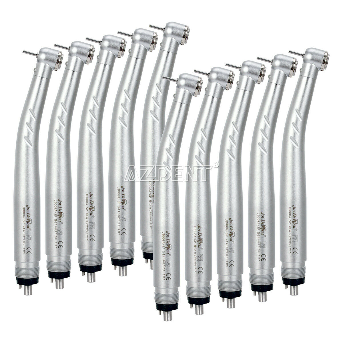 10 X Dental NSK Style PANA MAX  E-Generator LED High Handpiece 3 Way Spray 4H