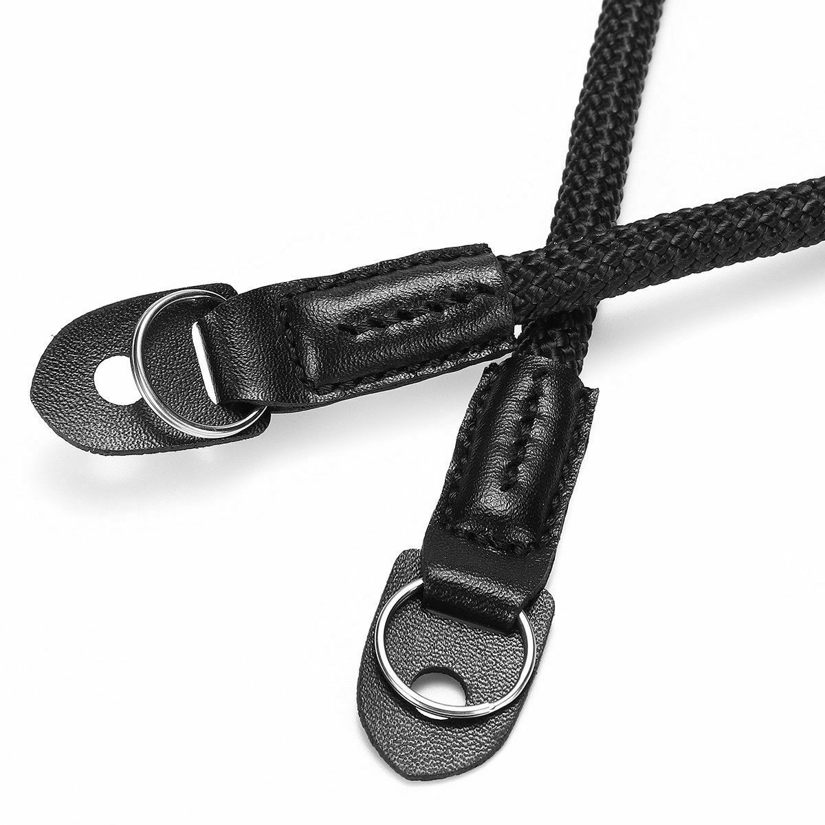 HandMade Rope & Leather Braided Camera Single Shoulder Neck Strap For Leica Sony