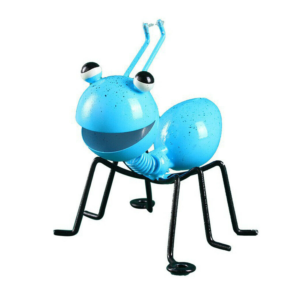4pcs Metal Ant Wall Decor Hanging Ornaments Indoor Kid's Room Sculptures