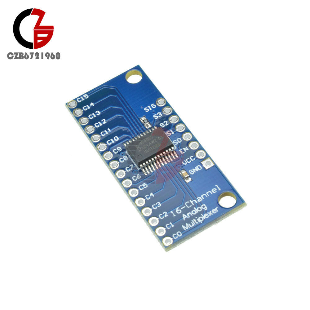 2PCS Digital CD74HC4067 16-Channel Analog Multiplexer Breakout Board Module