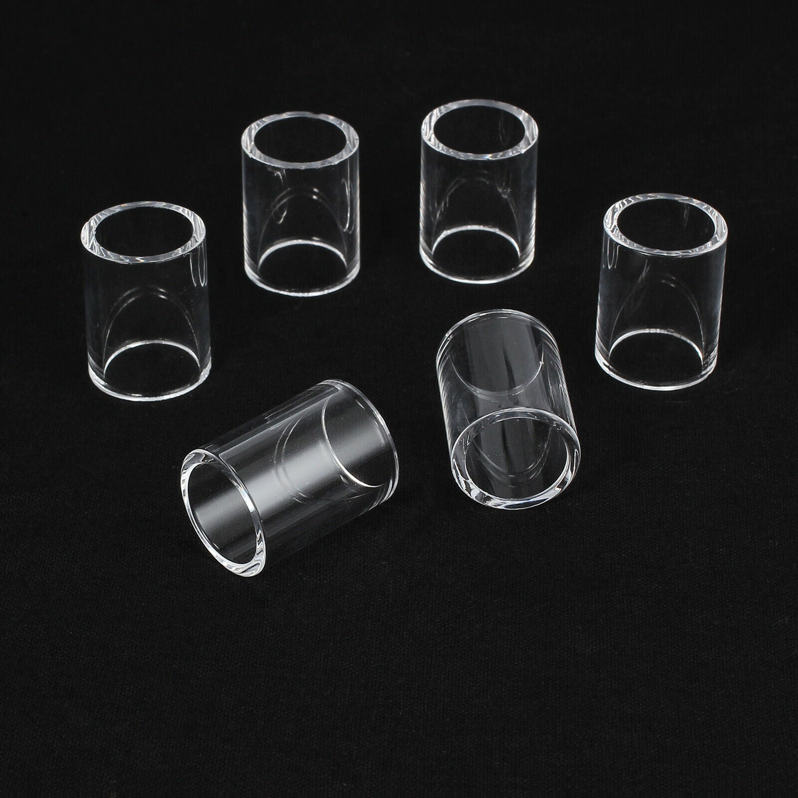 49 Pcs TIG Welding Torch Stubby Gas Lens #10 Pyrex Glass Cup Kit for Wp-17 18 26