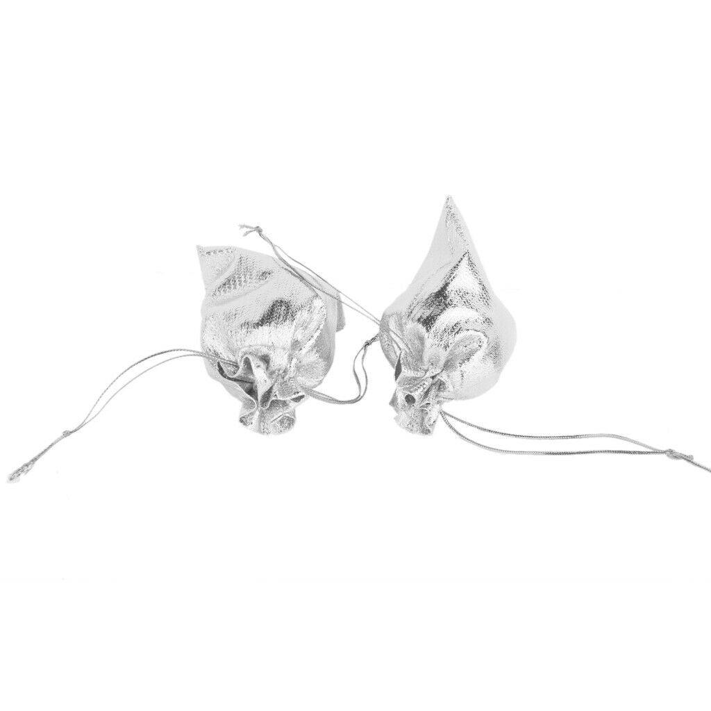 3.5x2.6 inch Organza Gift Bags 20Pcs Drawstring Gift Bags Sheer Organza Favor
