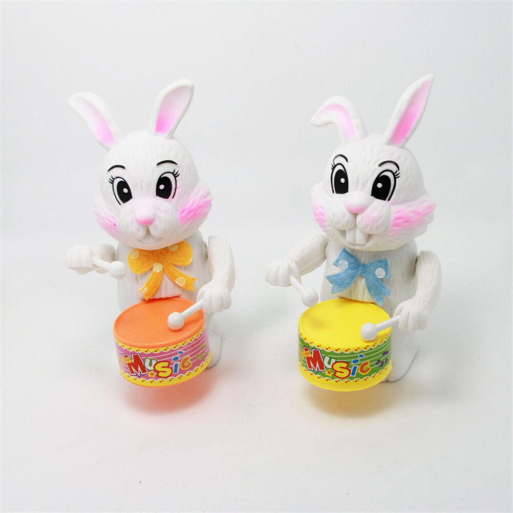1PC Fashion Baby Boy Girls Rabbit Drum Educational Developmental Musical T.l8
