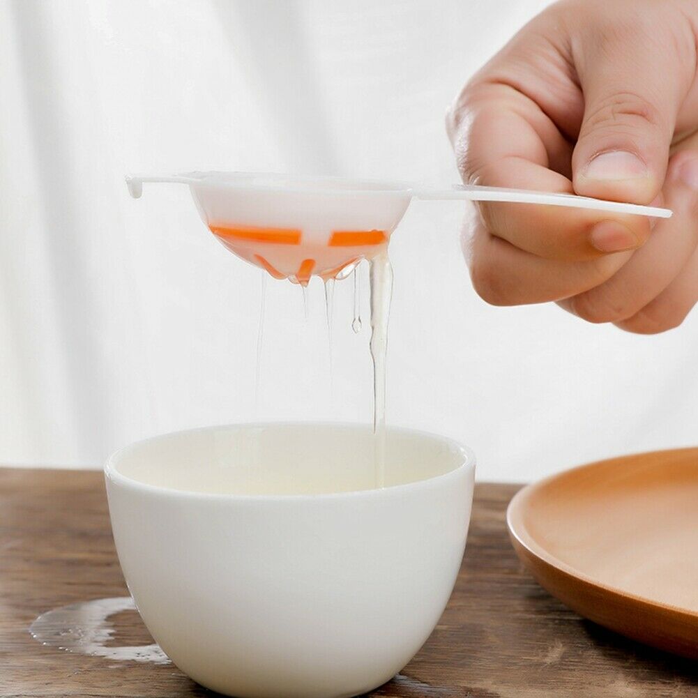 Kitchen Tool Gadget Convenient Egg Yolk White Separator Divider Holder Sieve