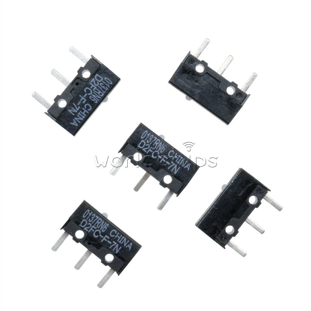 3PCS New Authentic OMRON Mouse Micro Switch D2FC-F-7N Mouse Button Fretting