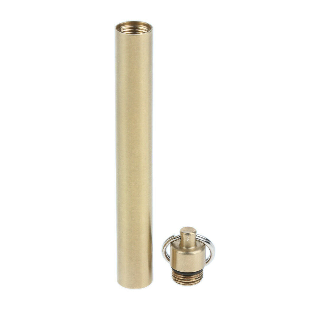 Portable Metal Toothpick Holder Ultralight Hanging Pocket Pill Box Container