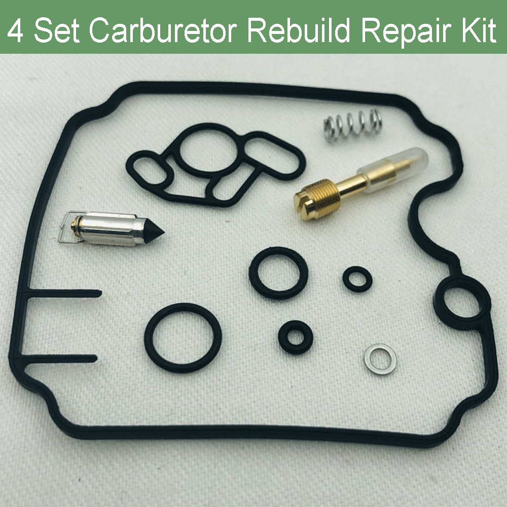 4 Set Carburetor Rebuild Kit For Yamaha FZR 1000 TDM 850 XTZ YZF 750 Carb Repair