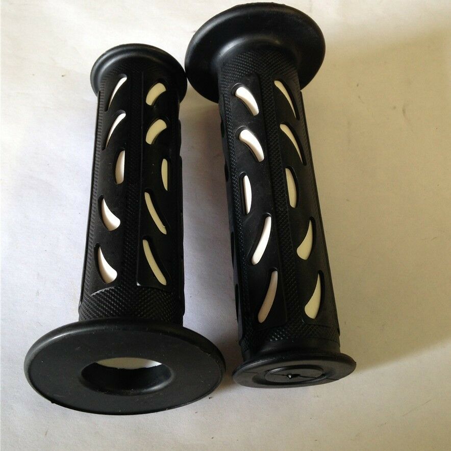 Hand Grips WHITE ATV QUAD POLARIS SEADOO BOMBARDIER JET SKI(7/8" BOTH SIDE)