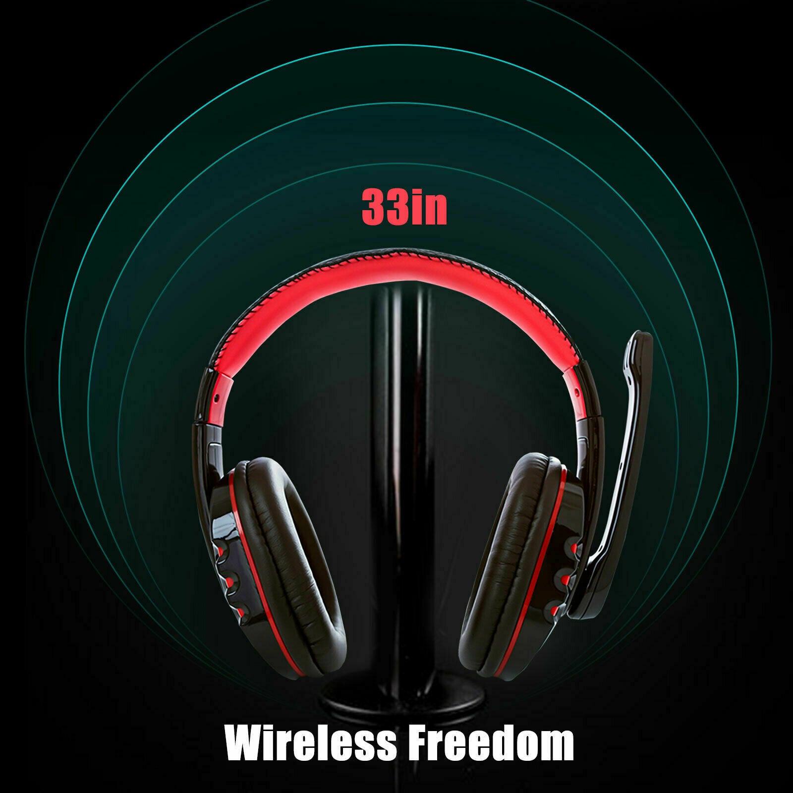 Foldable Bluetooth 5.0 Headphones Earphones Wireless Headset Noise Cancelling