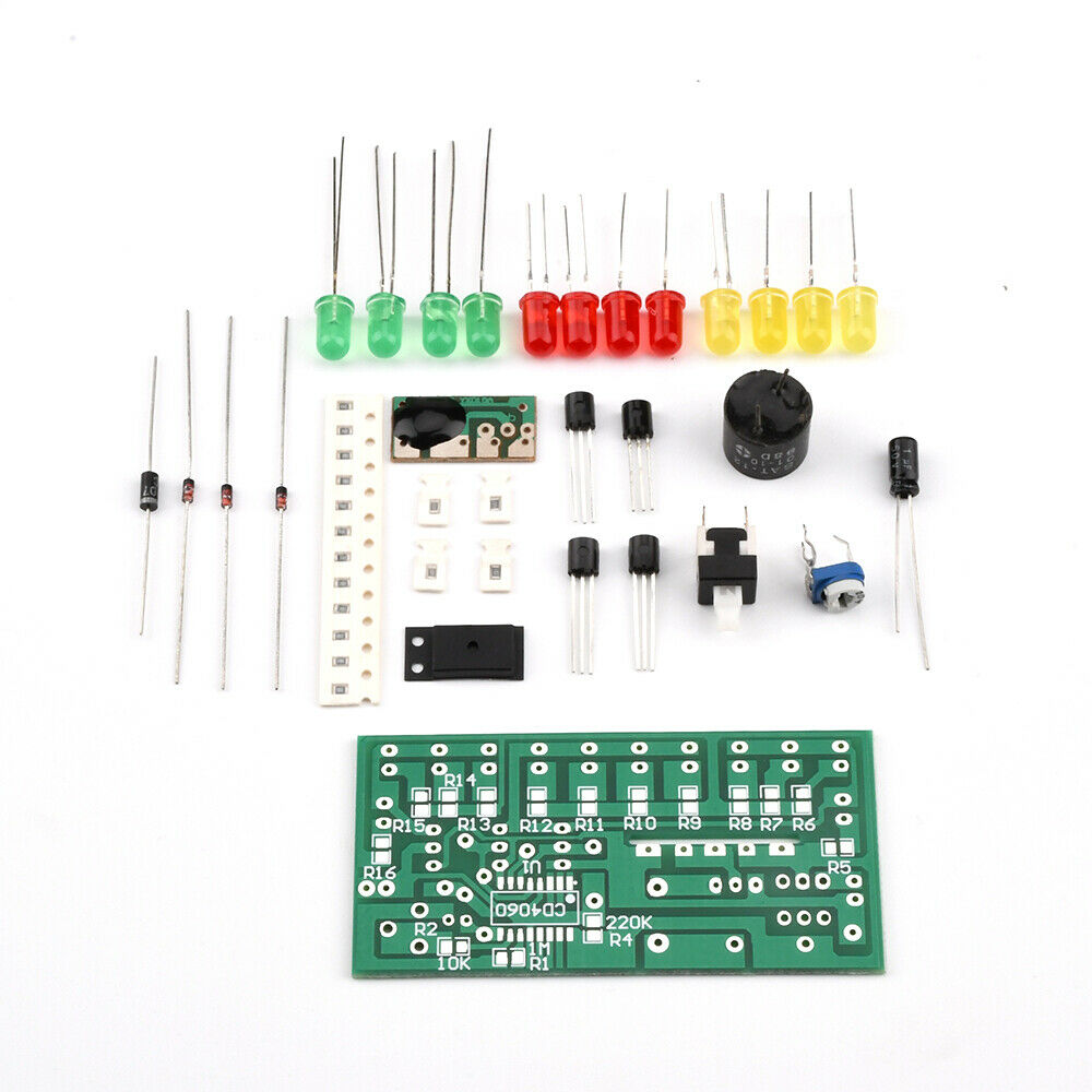 Electronics DIY Kits CD4060 SMD Music Fancy Lantern Suite SOP-16 5mm LED light