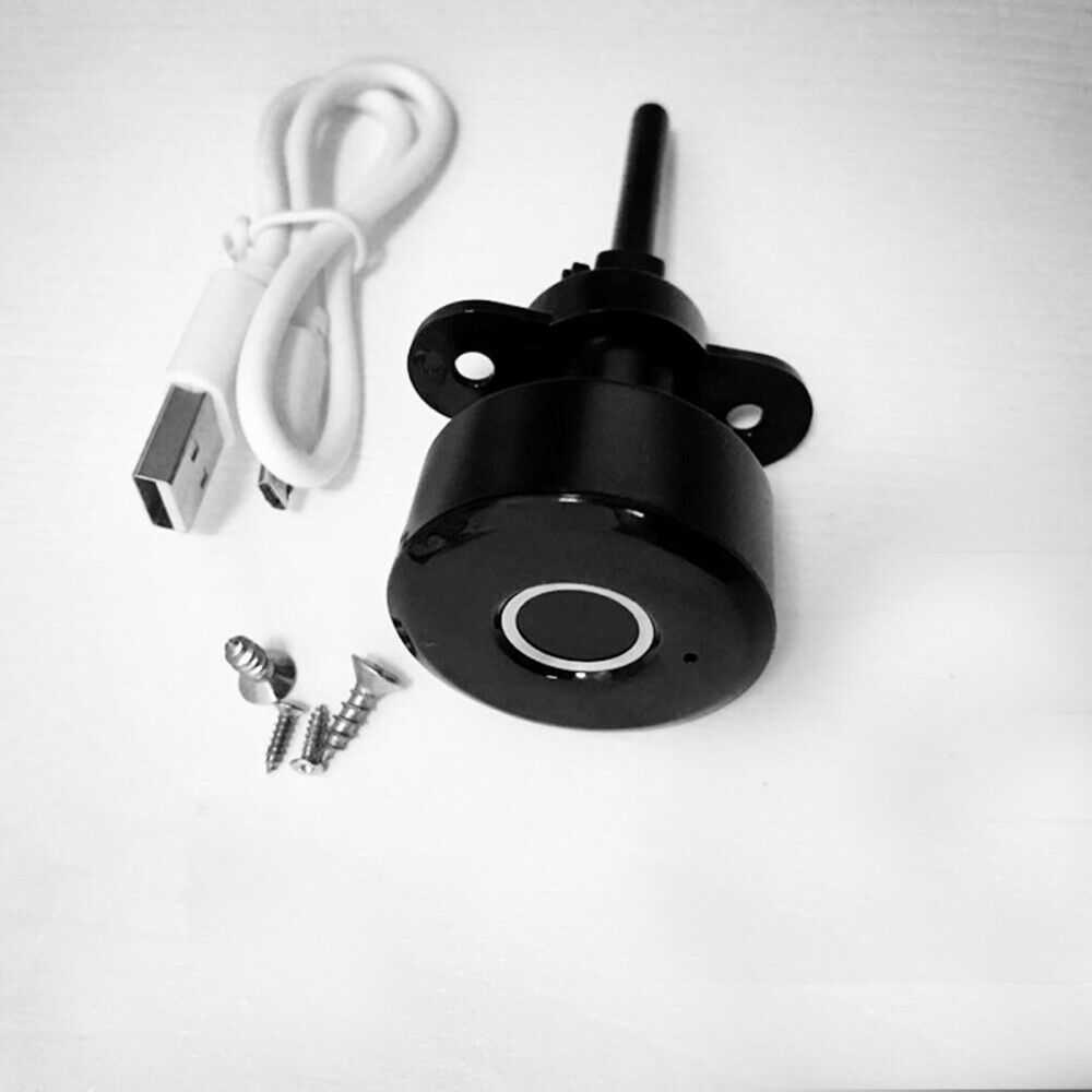 Fingerprint Lock Smart Fingerprint Cabinet Drawer Safety Lock USB Charger