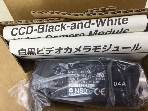 1PC New SONY XC-55 industrial CCD black and white camera