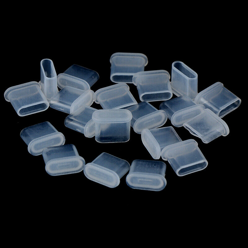 20PC Charging Cable Dust Plug Protector Case Shell Type-C Port Charger Co.l8