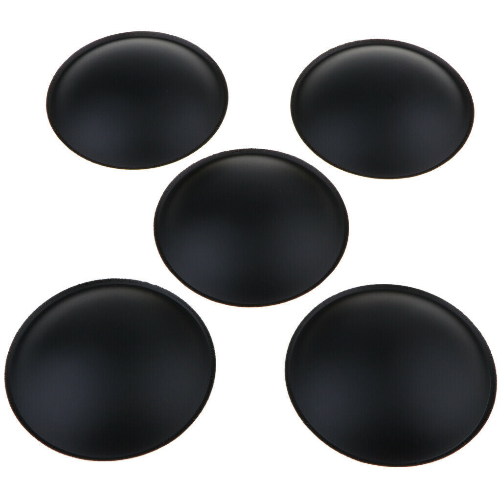 15Pcs Speaker Dust   Woofer Loudspeaker Dome Paper Dust   Cone Cover Black