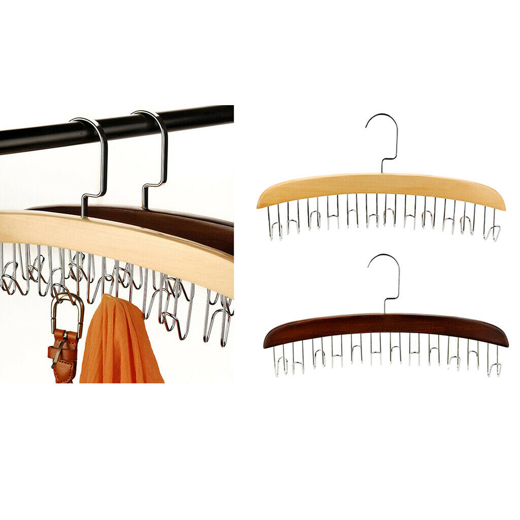 Scarf   Hanger   Display   Hang   Ties   Belt   Organize   Storage   Holder   12