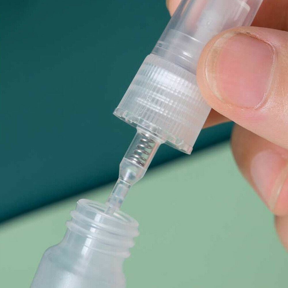 5PC10ML Mini Spray Bottle Pump Perfume Scent Refillable Travel Holder Container