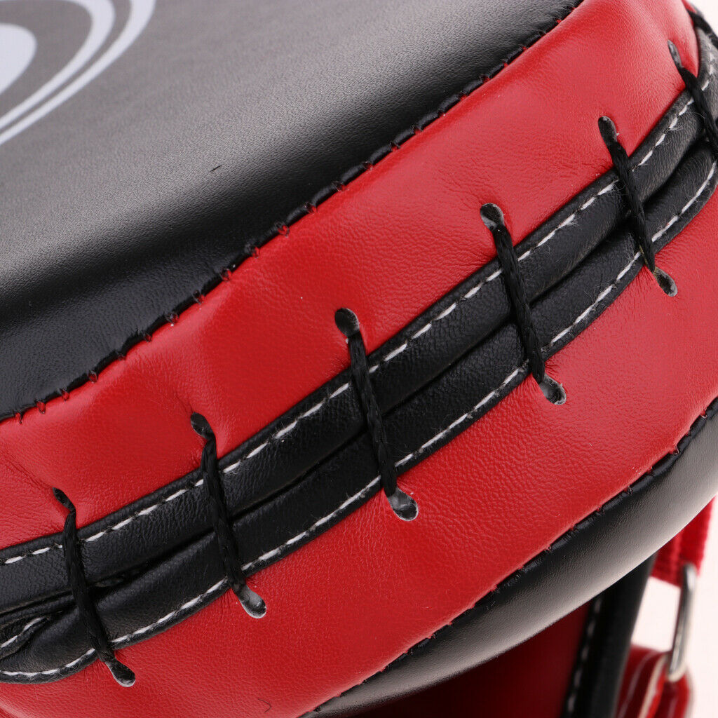 Taekwondo Kick Pads Boxing Karate Pad PU Leather Muay Thai MMA Martial Art