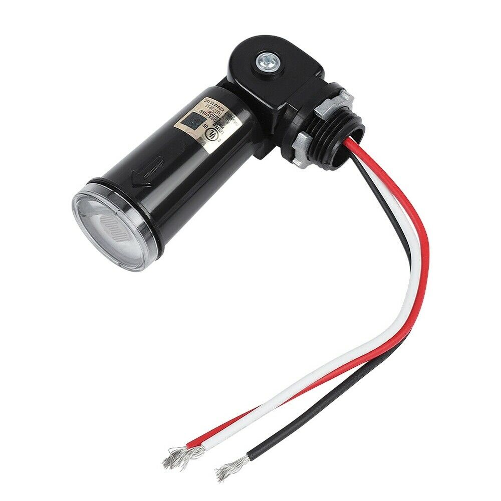 120V LED Light Sensor Control Automatic On/Off Photoelectric Switch Light