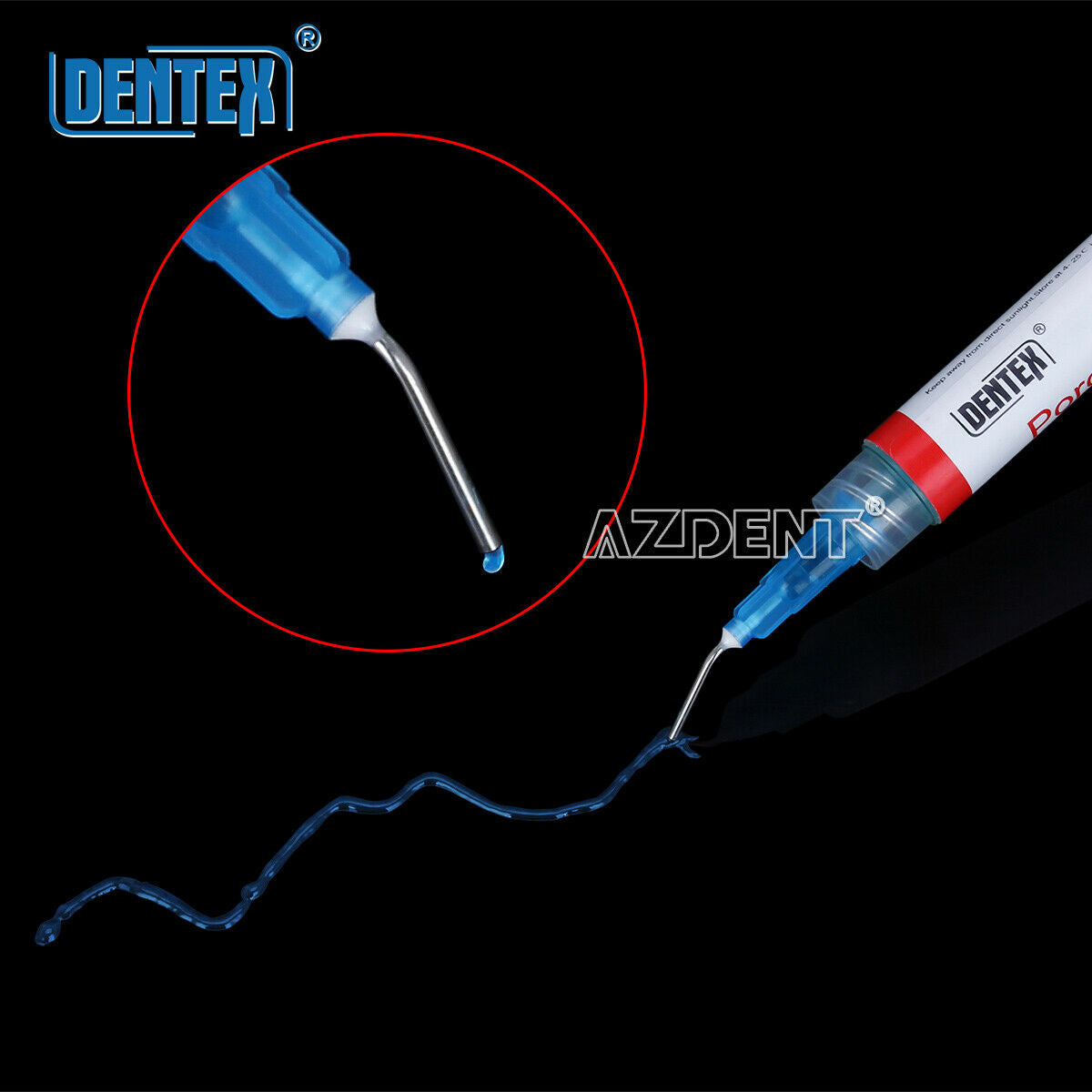 10X Dentex.Etch Dental Porcelain Gel 9.5% Hydrofluoric Acid Etchant 2.5ML
