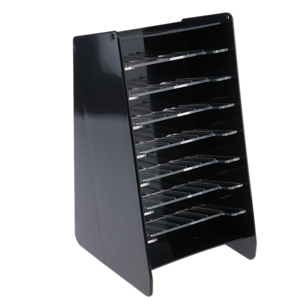 Acrylic Lipstick Display Makeup Organizer Rack Storage Case Holder Black