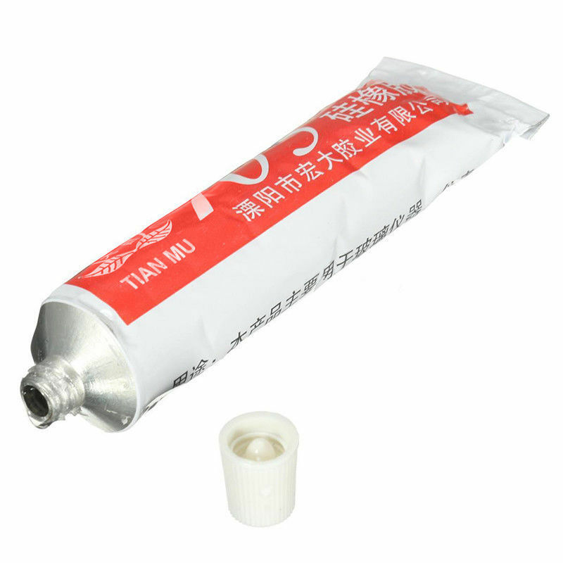 705 High Temperature Clear Silicone Rubber Sealant Adhesive Glue Glass Metal HOT