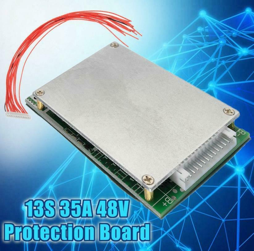 13S 35A 48V BMS PCB PCM 10S 16A 36V Lithium Battery Balance Protection Board