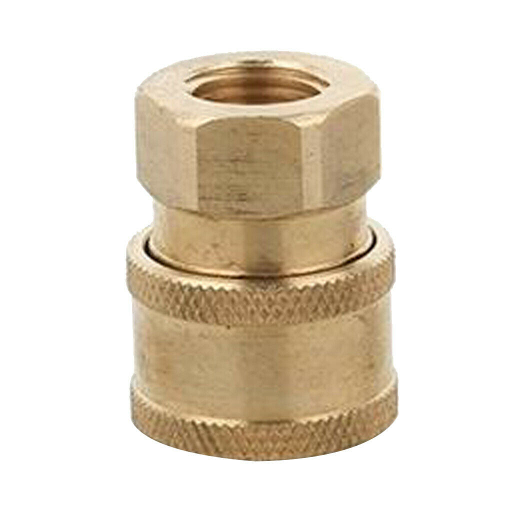 2pc Brass Pressure Washer Quick Release Connectors Garden Hose Watering