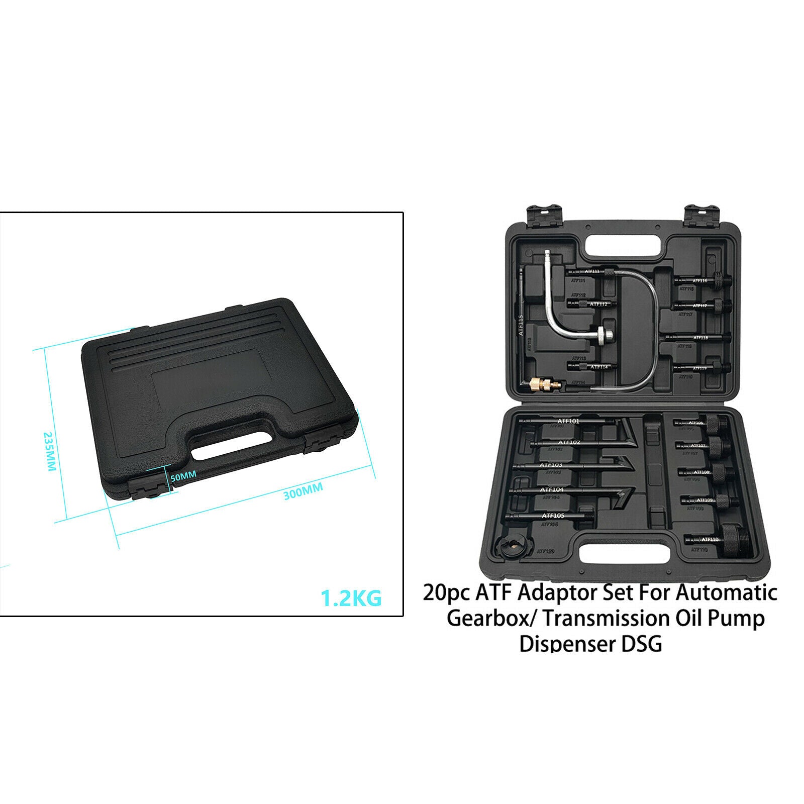 20-Pack Vehicle ATF Adapter Set Repair Tools for Transmission Oil Pump