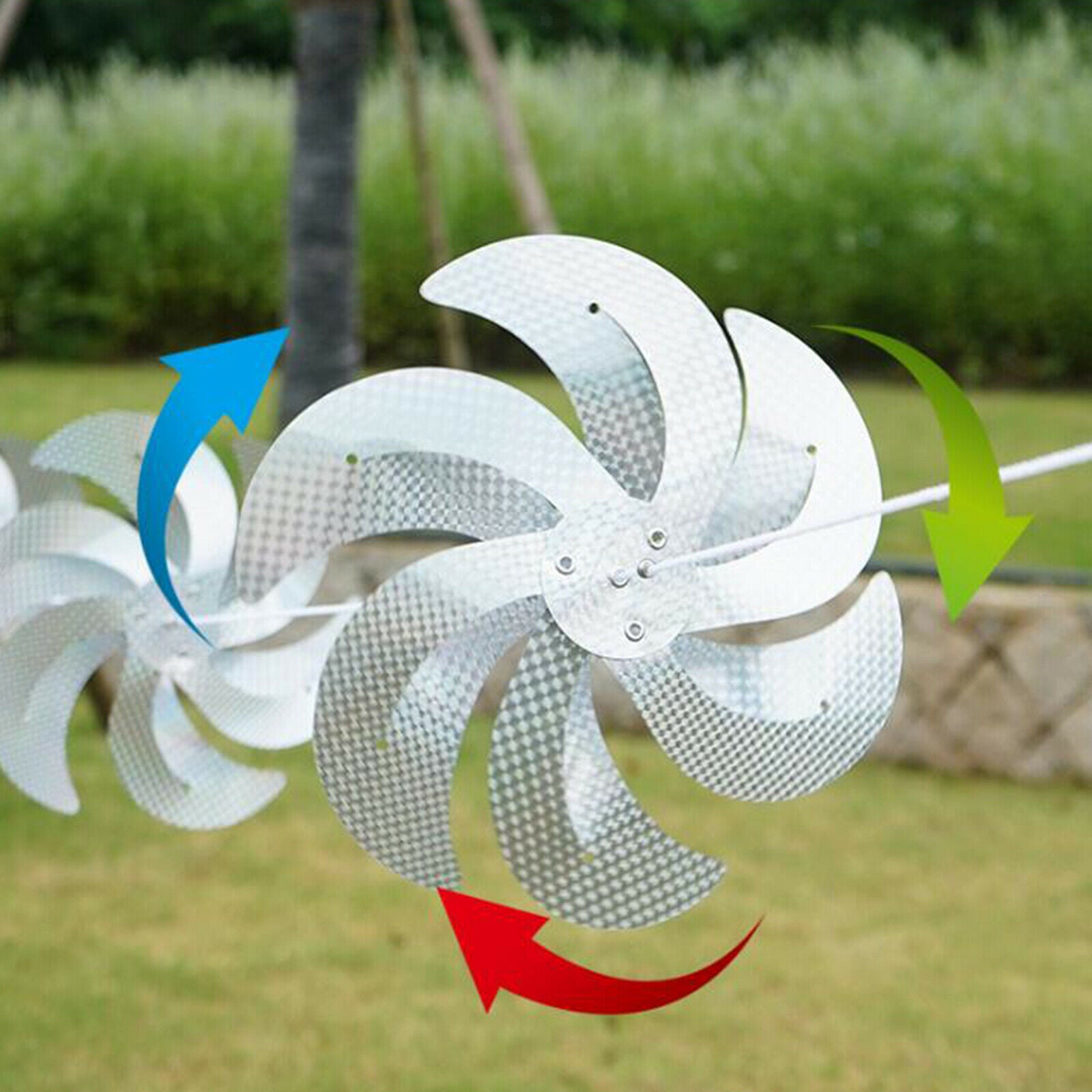 Reflective Bird Repellent Windmill High Reflection Pinwheels for Garden Farm
