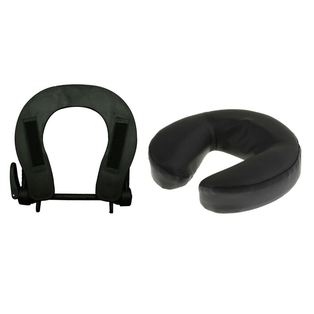 Comfort Massage Table Face Cradle with Memory Foam Face Pillow Cushion Set