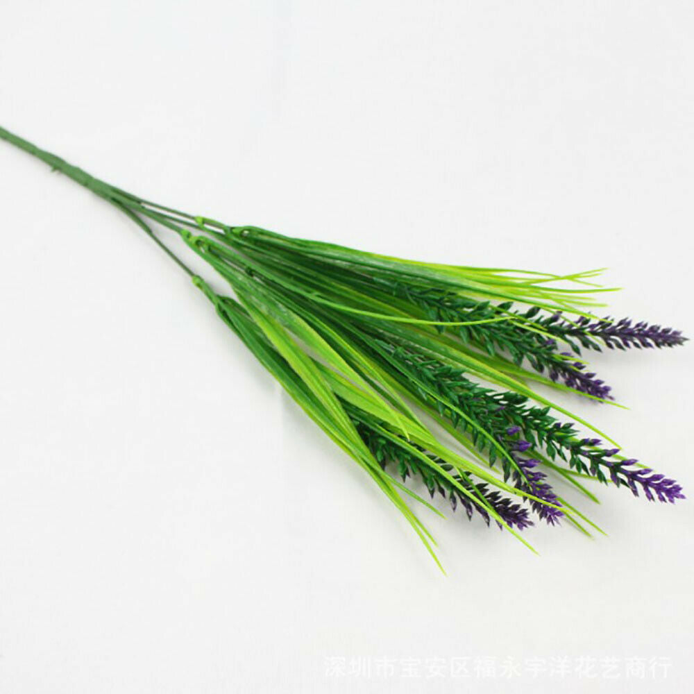 Artificial Lavender Bouquet Office Home Simulation Plant Decor Flowers Plants AU