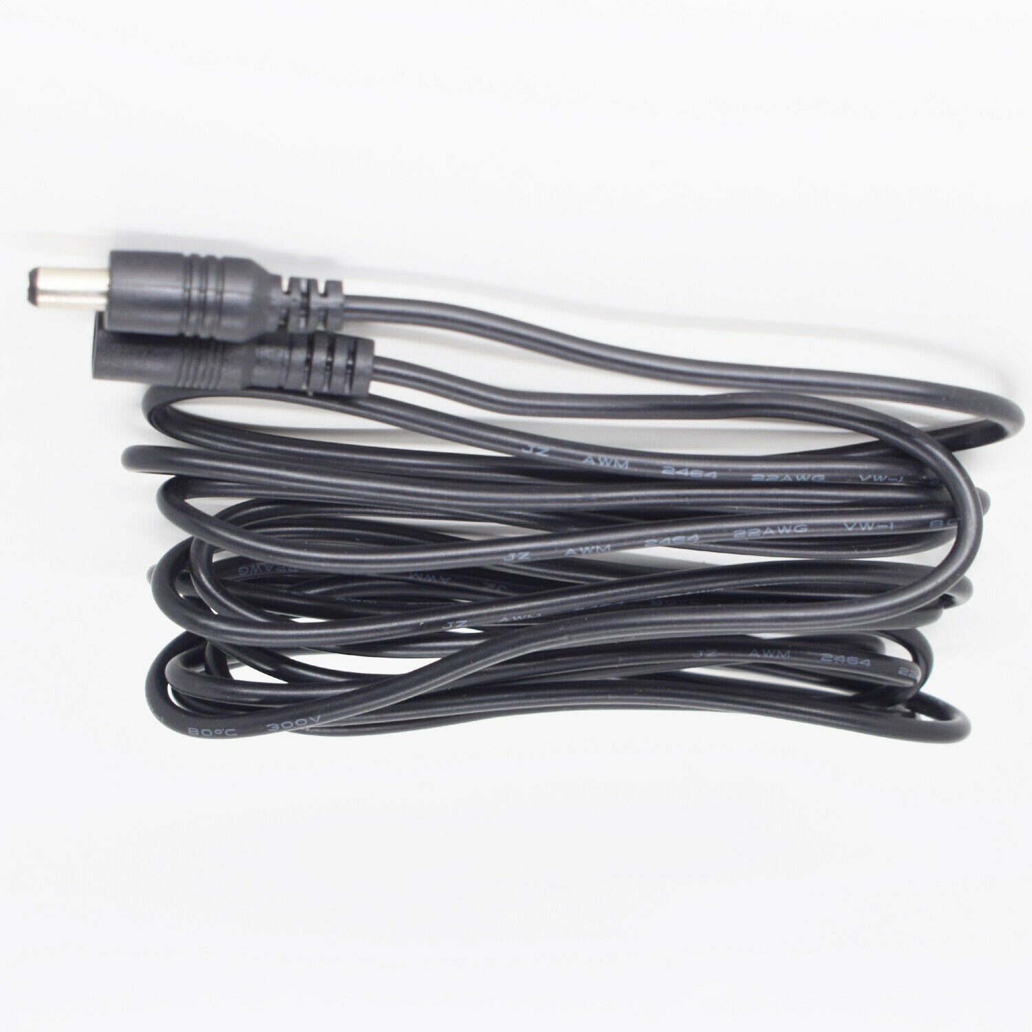 10pc 10ft DC Power Supply 5.5mmx2.1mm 2.1mm Male to Female Extension Cable 22AWG