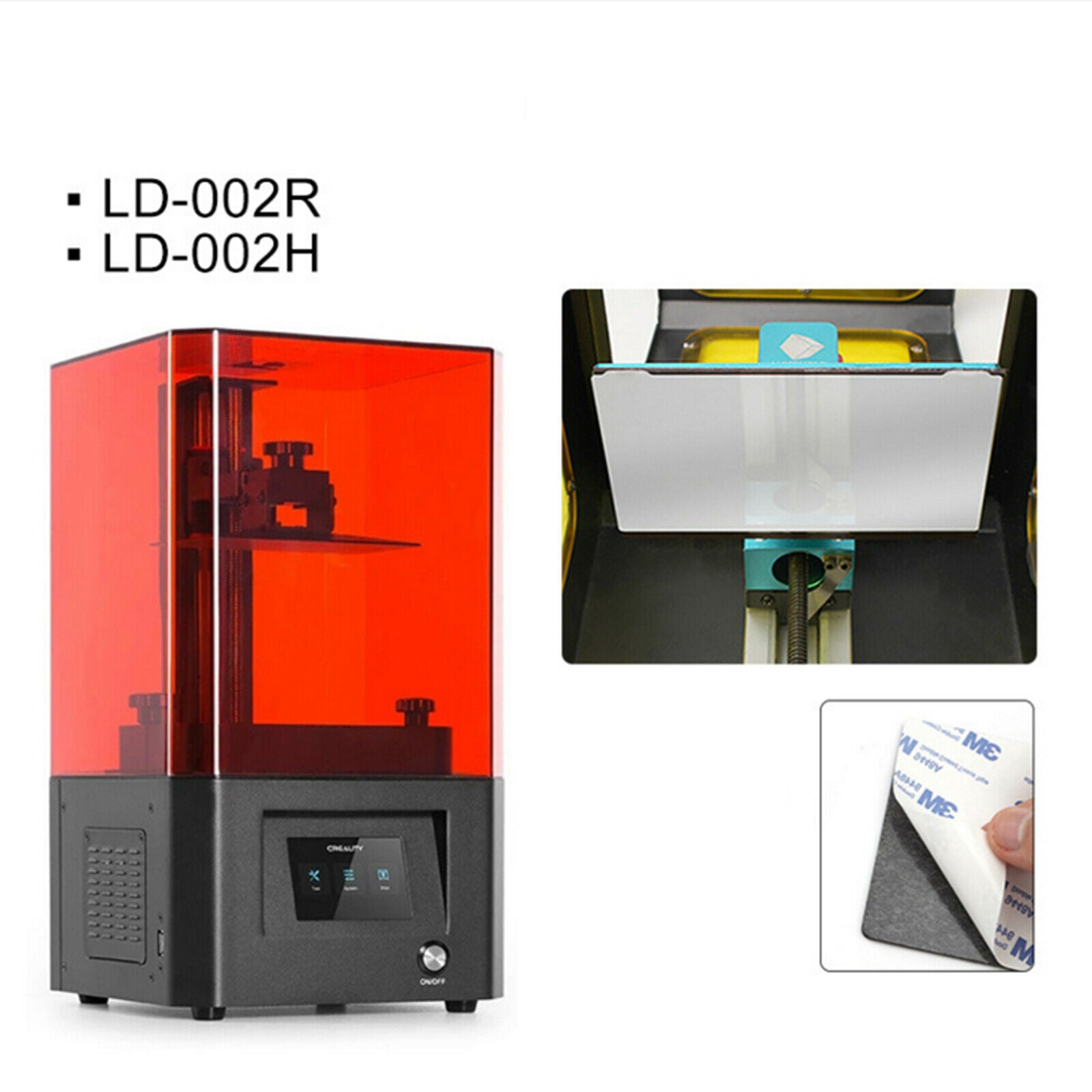 138*78MM LCD Flexible Steel Plate for Creality LD-002R LCD Light Curing DLP SLA