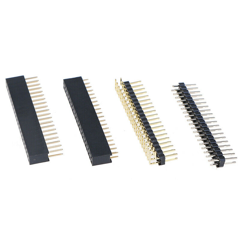 40pin Header Kit Dual Male Right Angle Male Famale for Raspberry Pi 4 B/3.l8