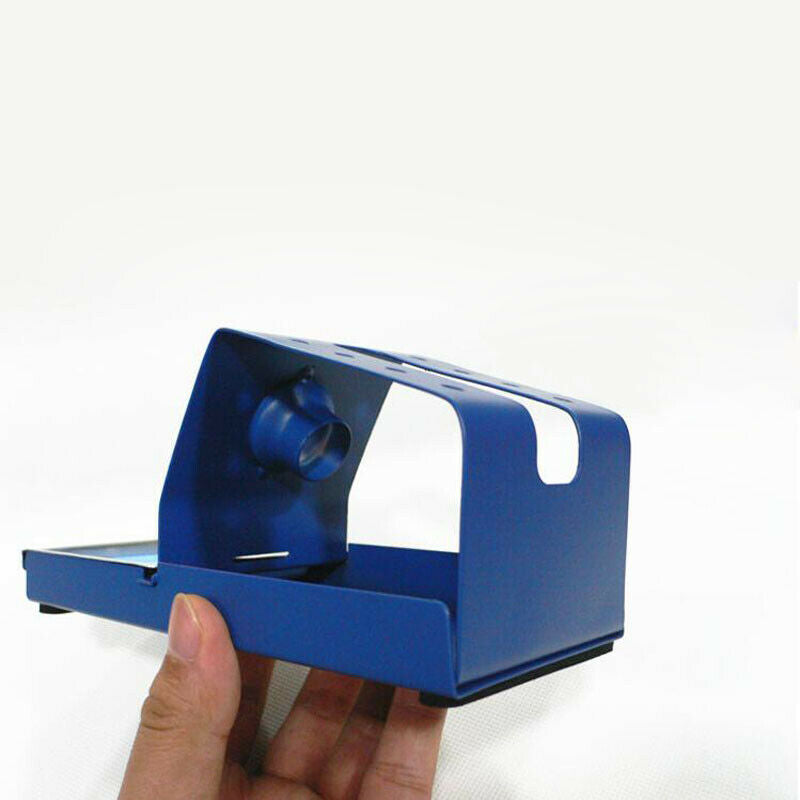 1Ã—Metal Base Soldering Iron Station Gun Stand Holder&Tips Cleaning Sponge Hot