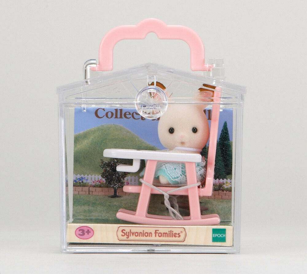 Sylvanian Families Carry Case 5197 Baby Carry Case (Rabbit On Baby Chair) /3+