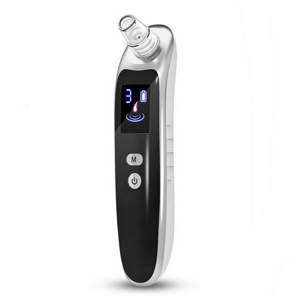 Electric Blackhead Remover Vacuum Suction Facial Acne Pore Cleaner Tool