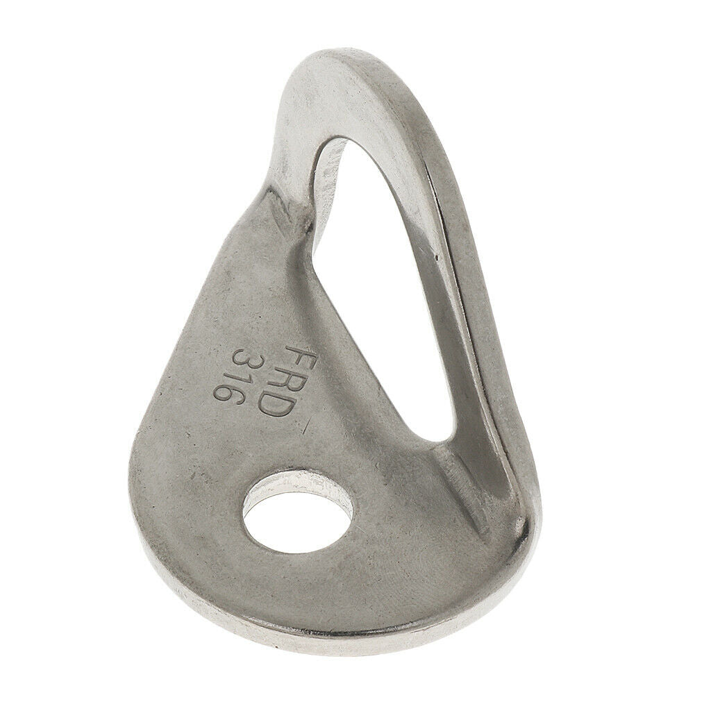 30KN Stainless Steel Mountaineering Rock Climbing Anchor Bolt Hanger Plate