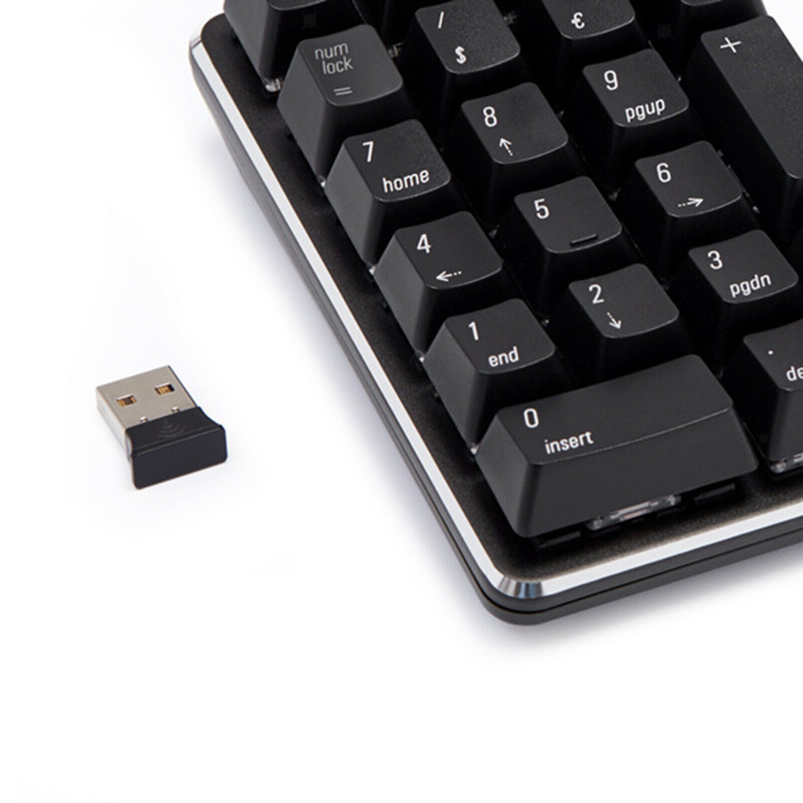 Compact 2.4G Wireless Mechanical Numeric Keypad Numpad Gaming Keyboard