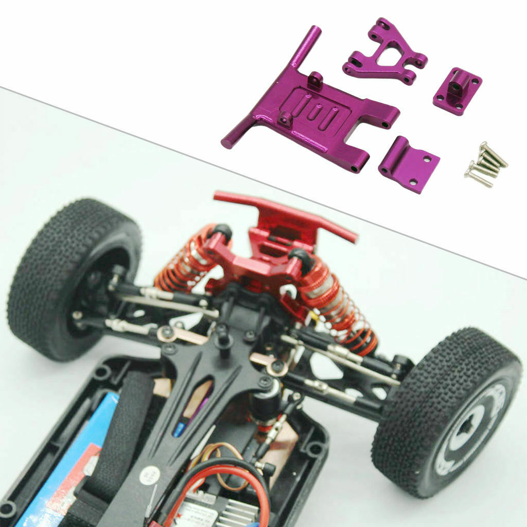 Metal Front Guard & Bumper for 124016 124018 124019 Crawler Car Buggy Purple