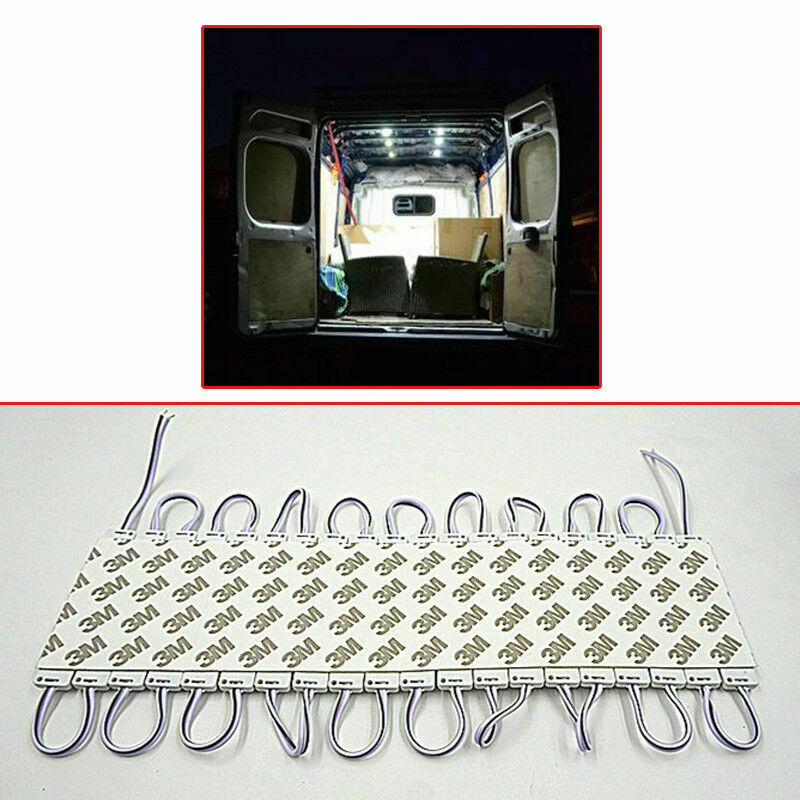Universal 20Pcs 3 LED Car Pickup Bed Cargo Area LED Light Interior Reading Light