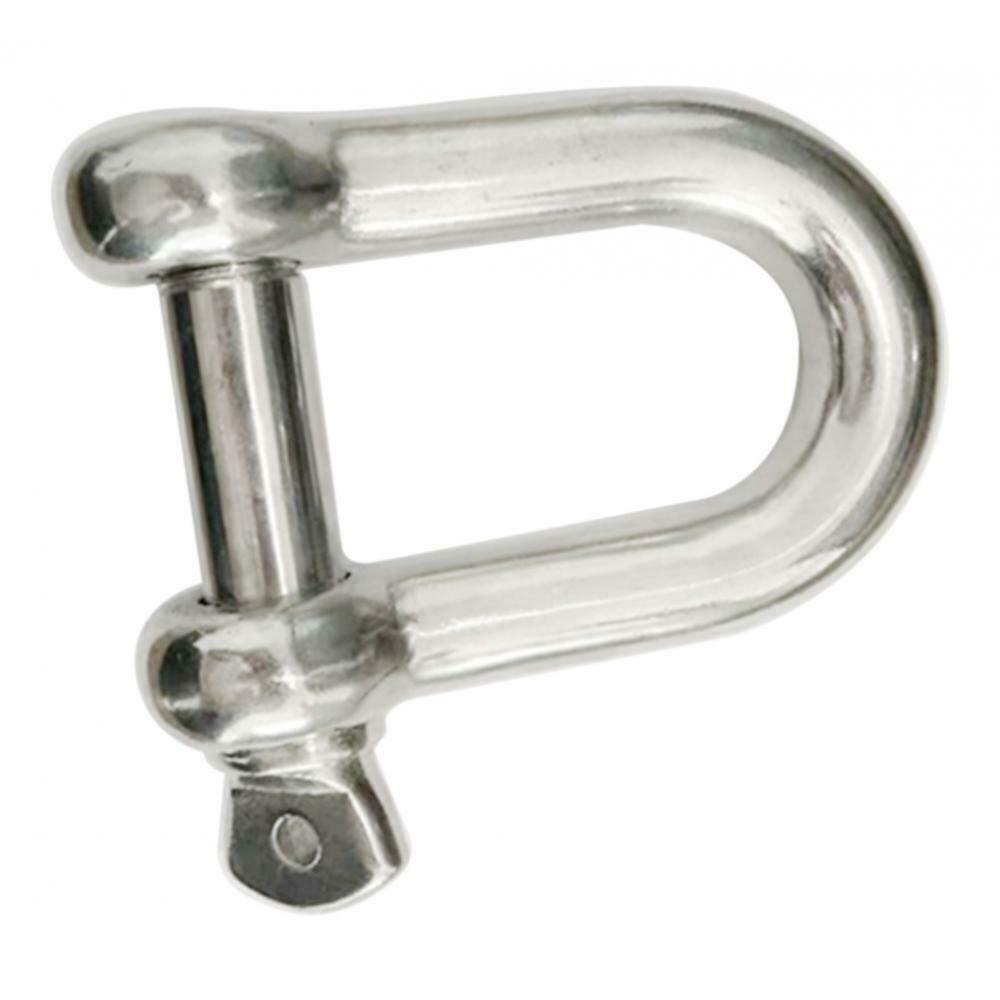 304 SS Dee Shackle Buckle D-Ring Rustproof For Mairne Boat Sailboat RV 14MM