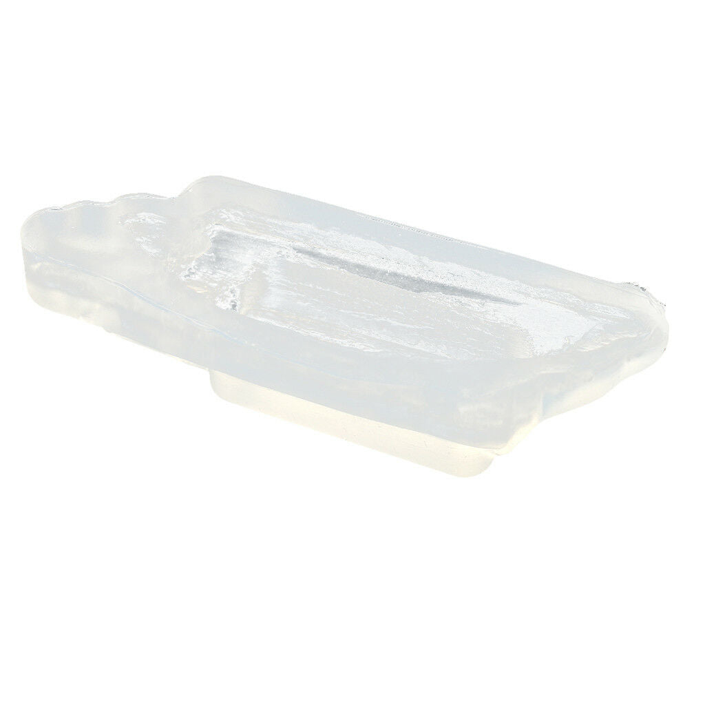 Natural Wood Silicone Pendant Jewelry Making Mould DIY Crystal Ornament #2