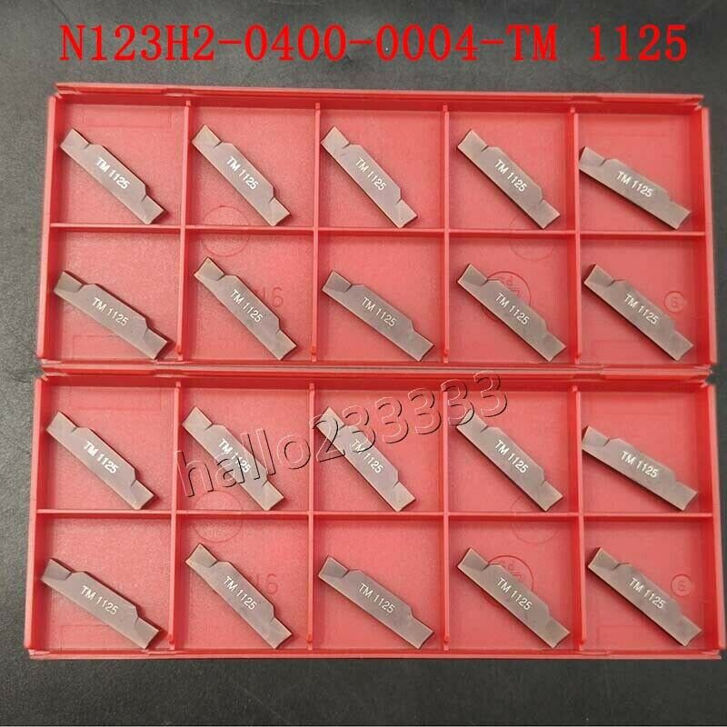 N123H2-0400-0004-TM 1125 4mm width Grooving carbide milling Indexable inserts