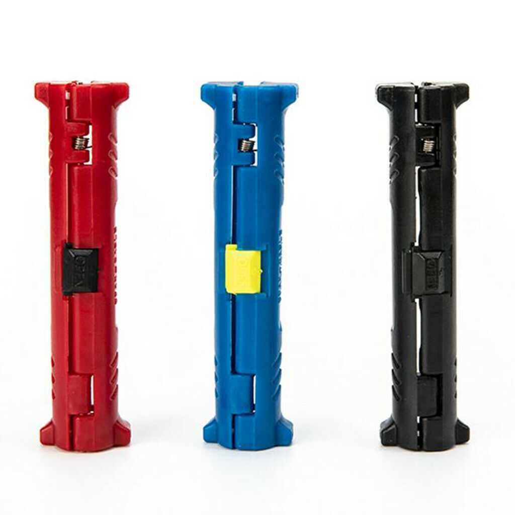 Electric Wire Stripper Practical Cutter Cable Puller Tools Black
