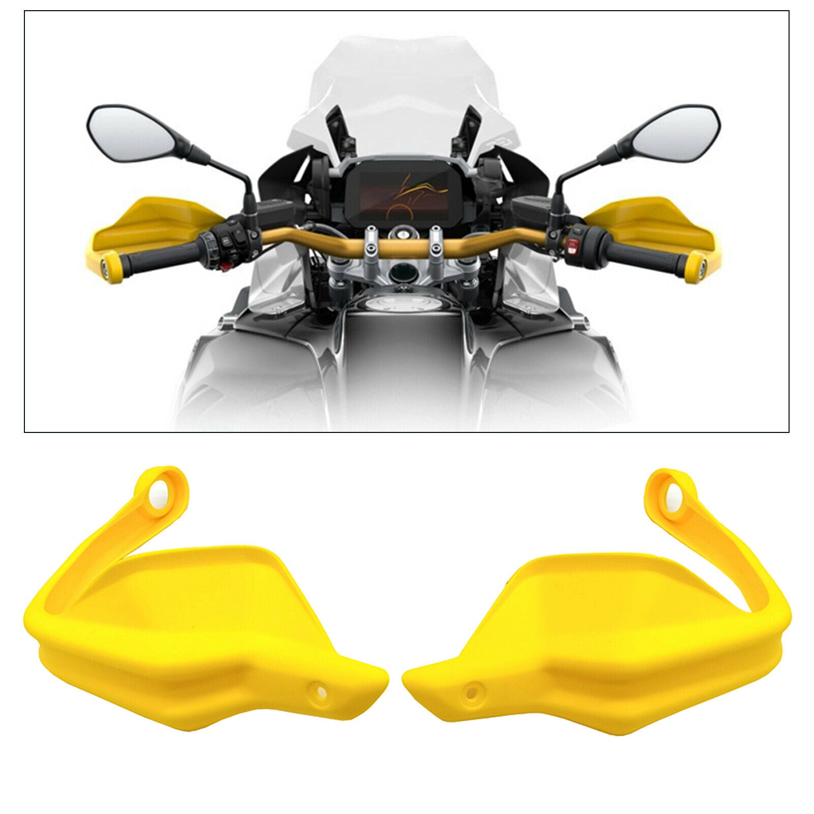 Dirt Bike Handguard Replacement for BMW R1200GS LC ADV R1250GS/ADV Yellow